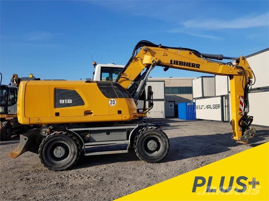 Liebherr A918 Εκσκαφείς με τροχούς - λάστιχα