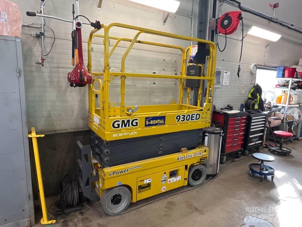 Saxlift GMG 930 ED, Ανυψωτήρες ψαλιδωτής άρθρωσης