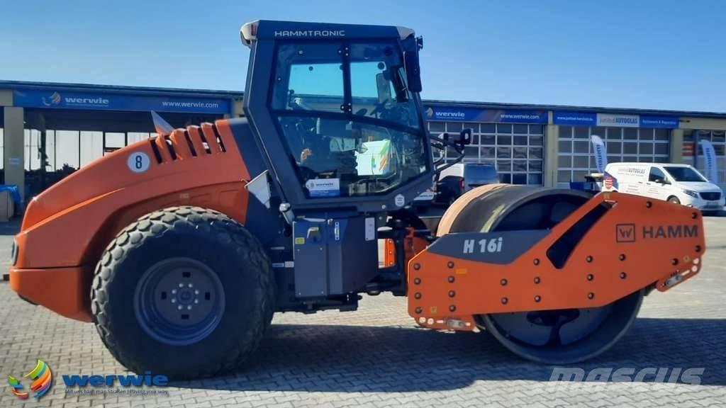 Hamm H 16 i Κύλινδροι συμπίεσης εδάφους