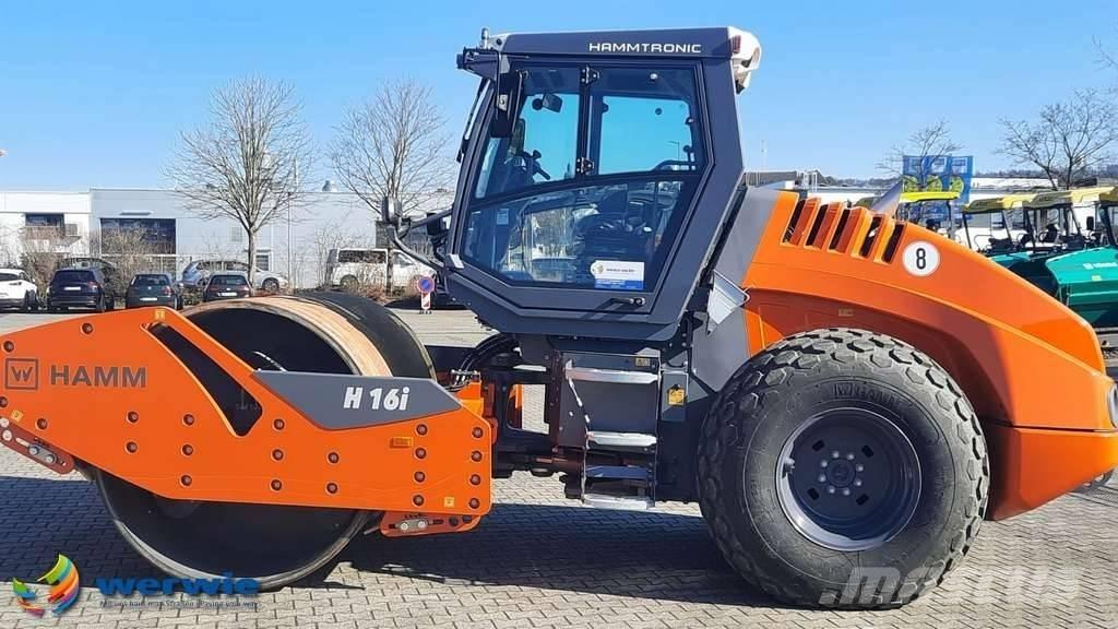 Hamm H 16 i Κύλινδροι συμπίεσης εδάφους