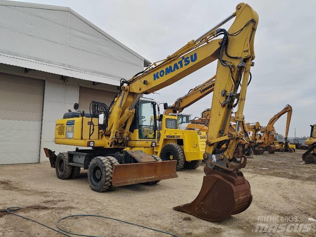 Komatsu PW 180-7EO Εκσκαφείς με τροχούς - λάστιχα