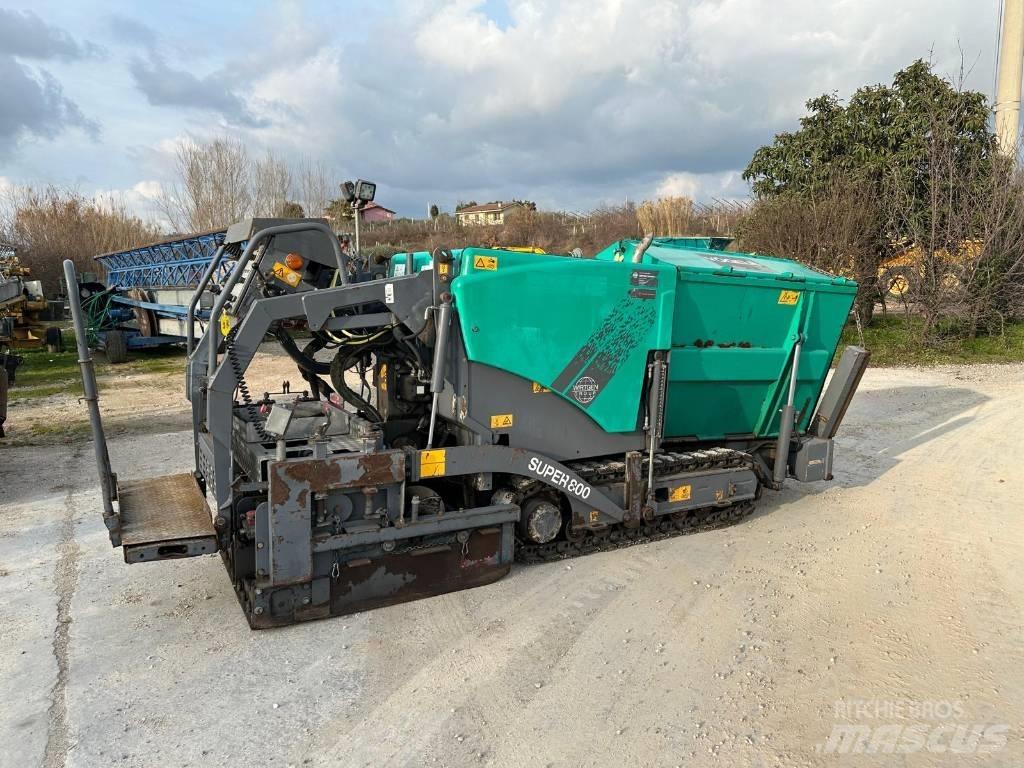 Vögele Super 800 Επίστρωση ασφάλτου