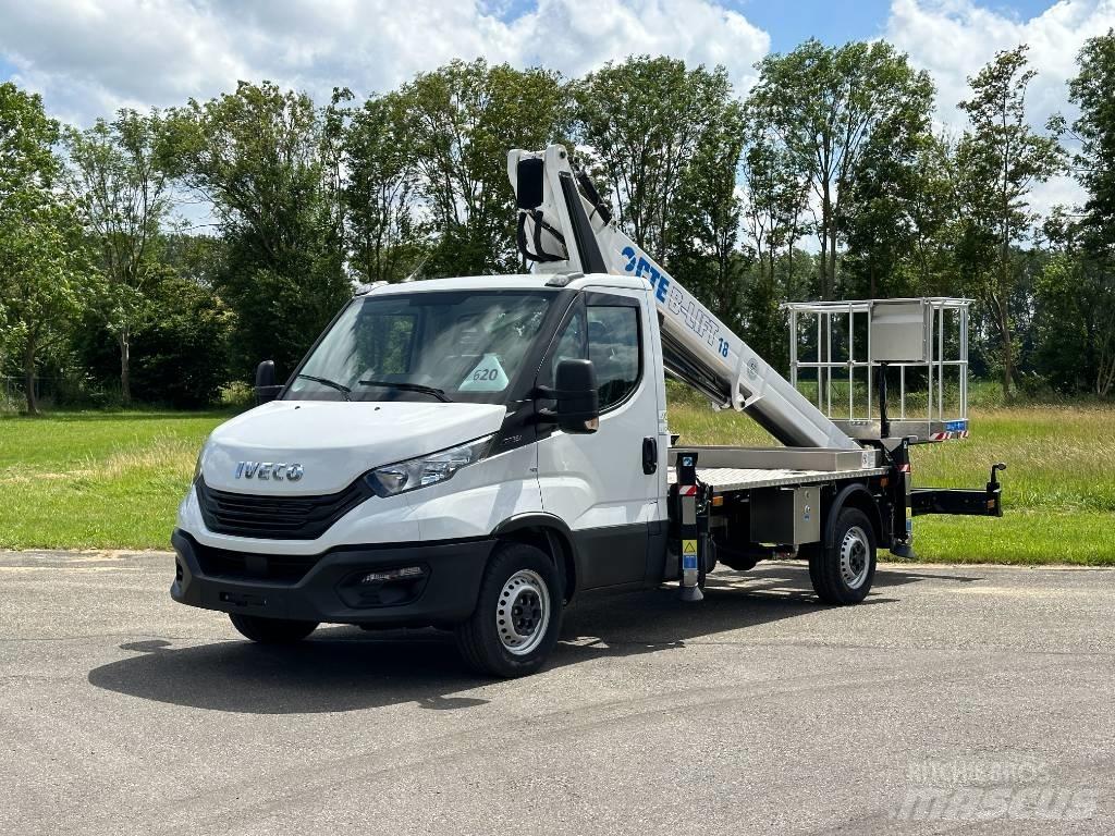 CTE B-Lift18HV Εναέριες πλατφόρμες τοποθετημένες σε φορτηγό