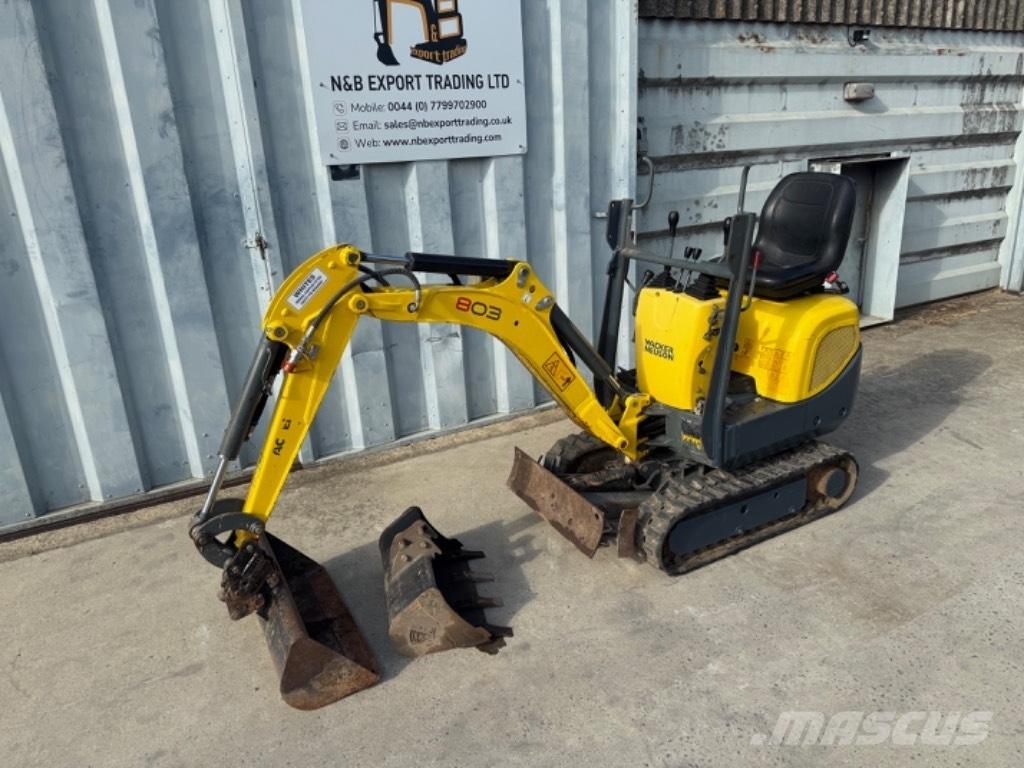 Wacker Neuson 803 Εκσκαφάκι (διαβολάκι) < 7t