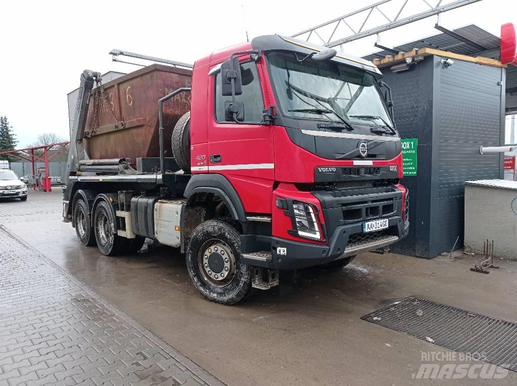 Volvo FMX 400 Φορτηγά φόρτωσης κάδων