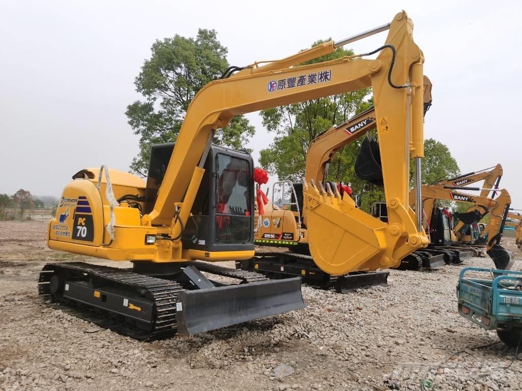 Komatsu PC 70-8 Εκσκαφείς με ερπύστριες
