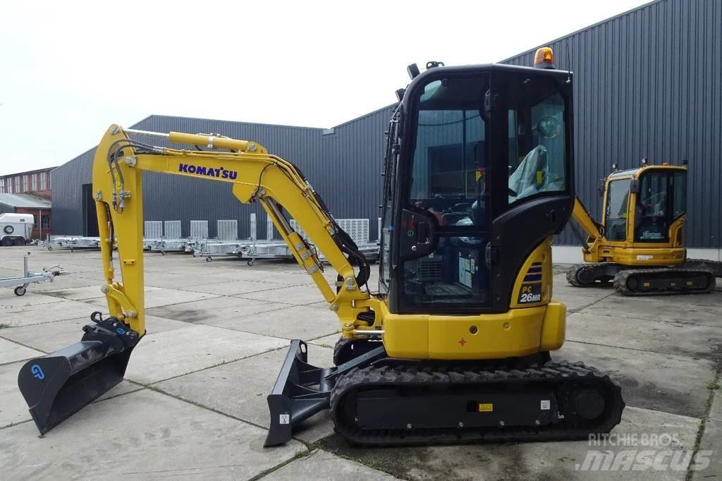 Komatsu PC26MR Εκσκαφείς με ερπύστριες