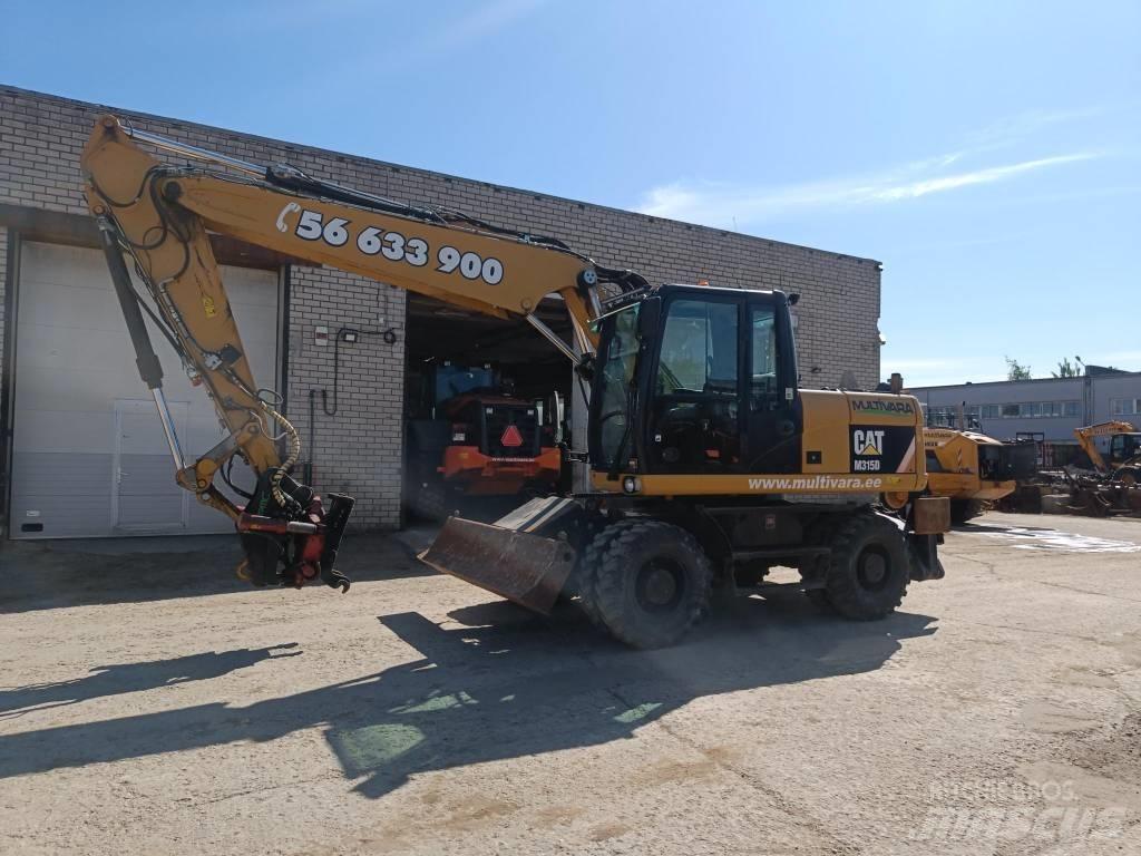 CAT M 315 D Εκσκαφείς με τροχούς - λάστιχα