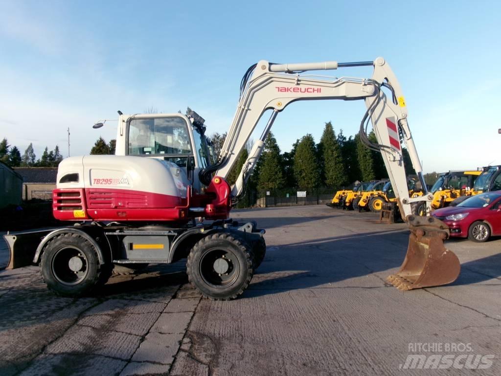 Takeuchi TB 295 W Εκσκαφείς με τροχούς - λάστιχα