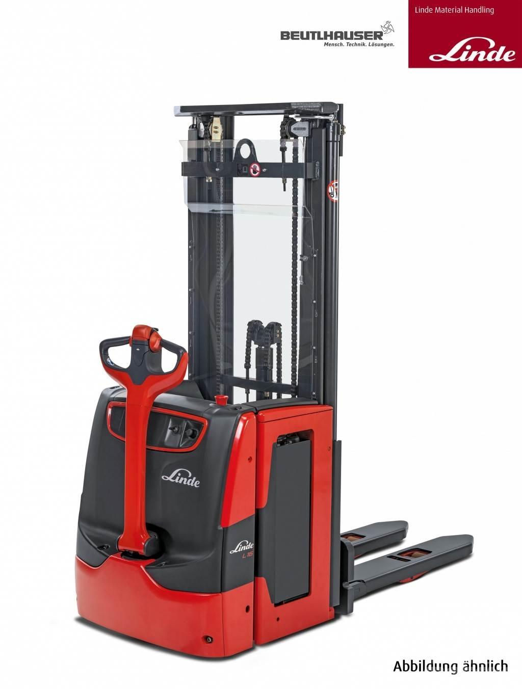 Linde L14AP Παλετοφόρα πεζού χειριστή με ιστό