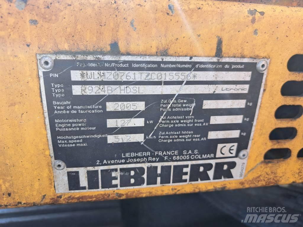 Liebherr R924B HDSL Εκσκαφείς με ερπύστριες