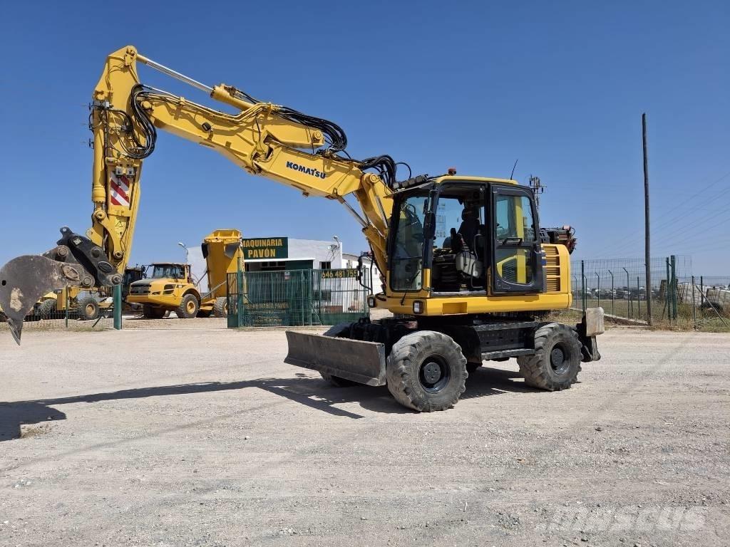 Komatsu PW 148-8 Εκσκαφείς με τροχούς - λάστιχα
