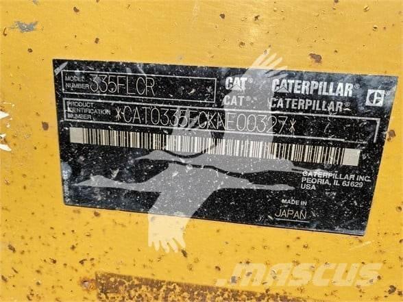 CAT 335F LCR Εκσκαφείς με ερπύστριες