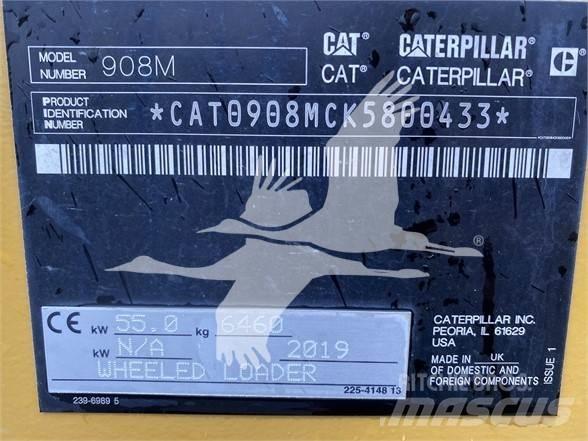 CAT 908M Φορτωτές με λάστιχα (Τροχοφόροι)