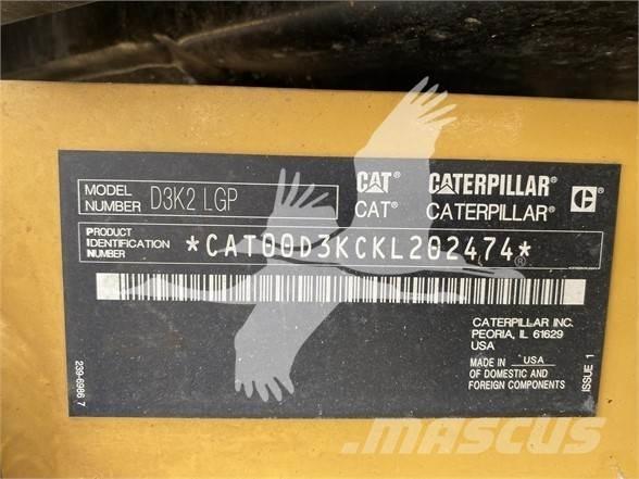 CAT D3K2 LGP Μπουλντόζες με ερπύστριες