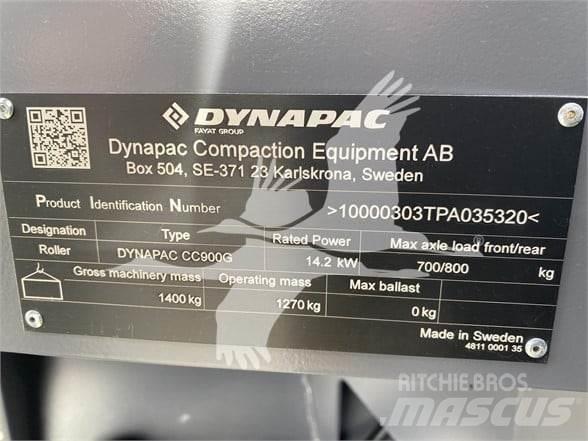 Dynapac CC900G Οδοστρωτήρες μονού κυλίνδρου