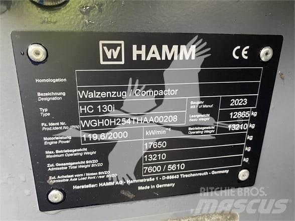 Hamm HC130i Οδοστρωτήρες μονού κυλίνδρου