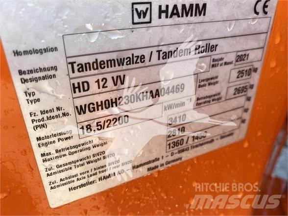 Hamm HD12VV Οδοστρωτήρες μονού κυλίνδρου