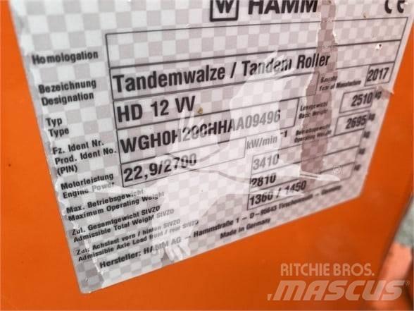 Hamm HD12VV Οδοστρωτήρες μονού κυλίνδρου