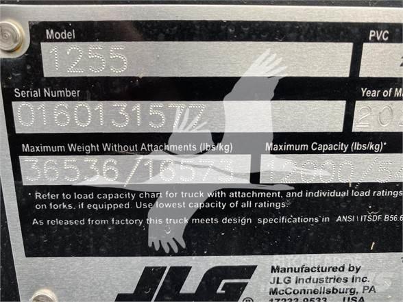 JLG 1255 Τηλεσκοπικοί ανυψωτές