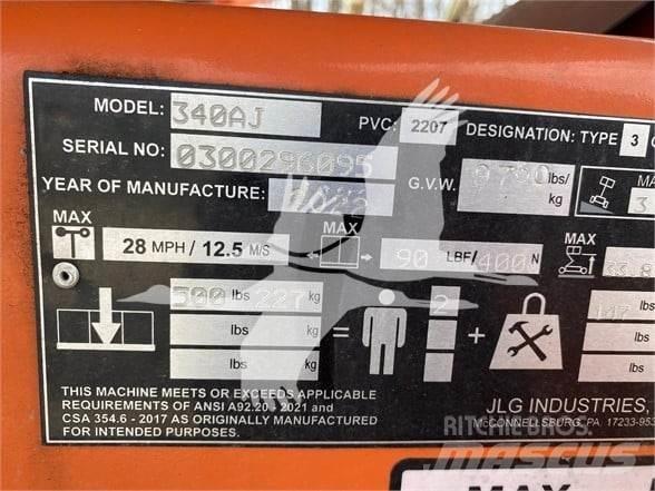 JLG 340AJ Ανυψωτήρες με αρθρωτό βραχίονα