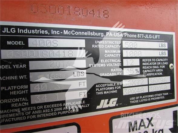 JLG 400S Ανυψωτήρες με τηλεσκοπικό βραχίονα