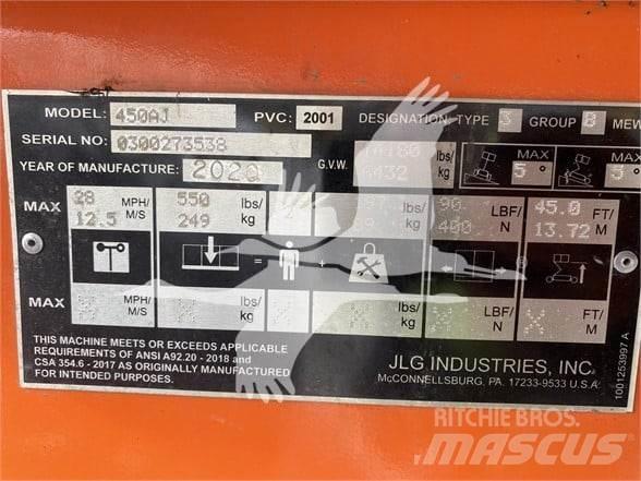 JLG 450AJ Ανυψωτήρες με αρθρωτό βραχίονα