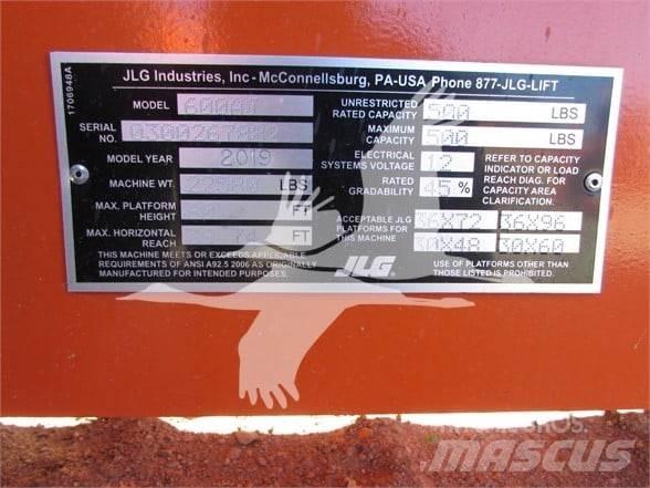 JLG 600AJ Ανυψωτήρες με αρθρωτό βραχίονα