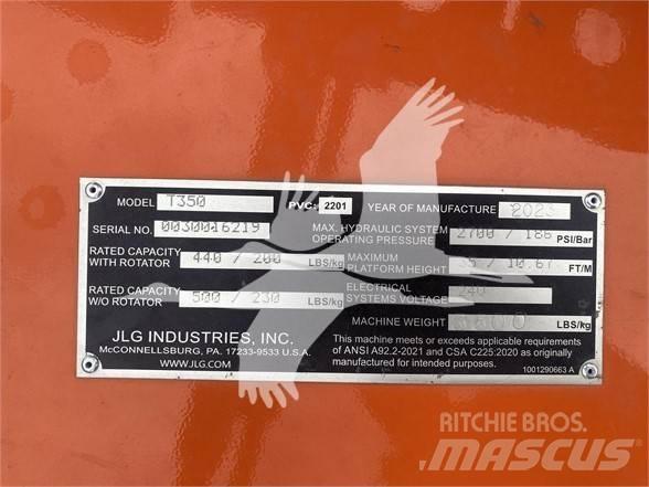 JLG T350 Εναέριες πλατφόρμες τοποθετημένες σε ρυμούλκα