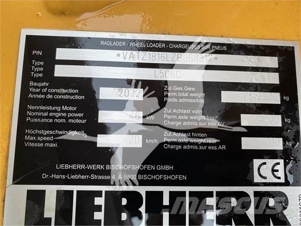 Liebherr L506C Φορτωτές με λάστιχα (Τροχοφόροι)
