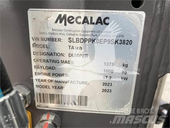 Mecalac TA1EH Dumpers εργοταξίου