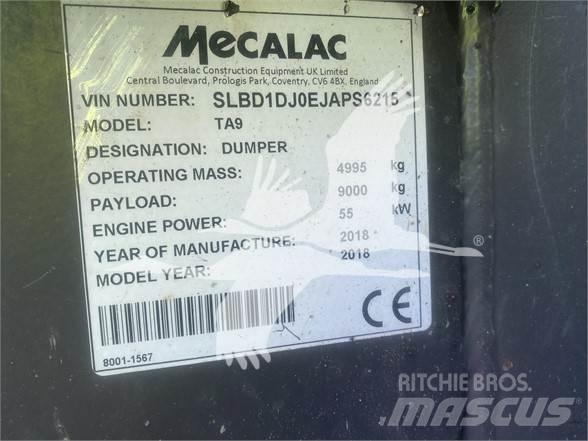 Mecalac TA9 Dumpers εργοταξίου