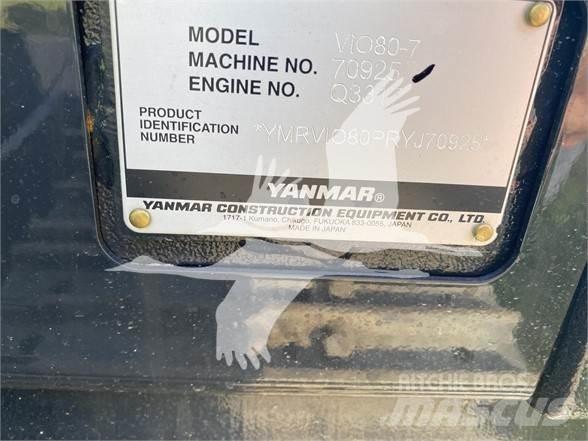 Yanmar VIO80-7 Εκσκαφείς με ερπύστριες