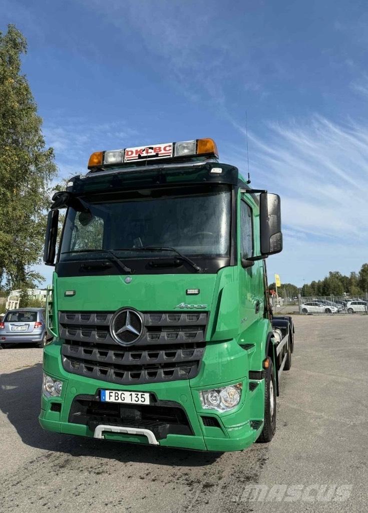 Mercedes-Benz Actros Φορτηγά ανατροπή με γάντζο