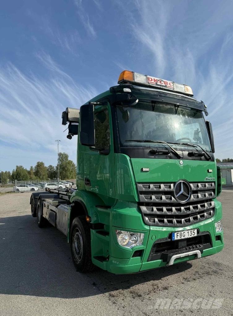 Mercedes-Benz Actros Φορτηγά ανατροπή με γάντζο