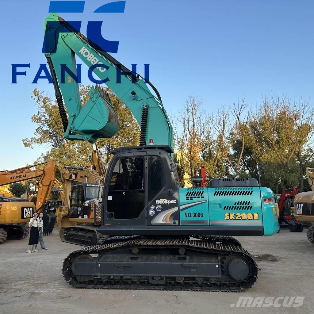 Kobelco sk200D Βιομηχανικά μηχανήματα διαχείρισης αποβλήτων