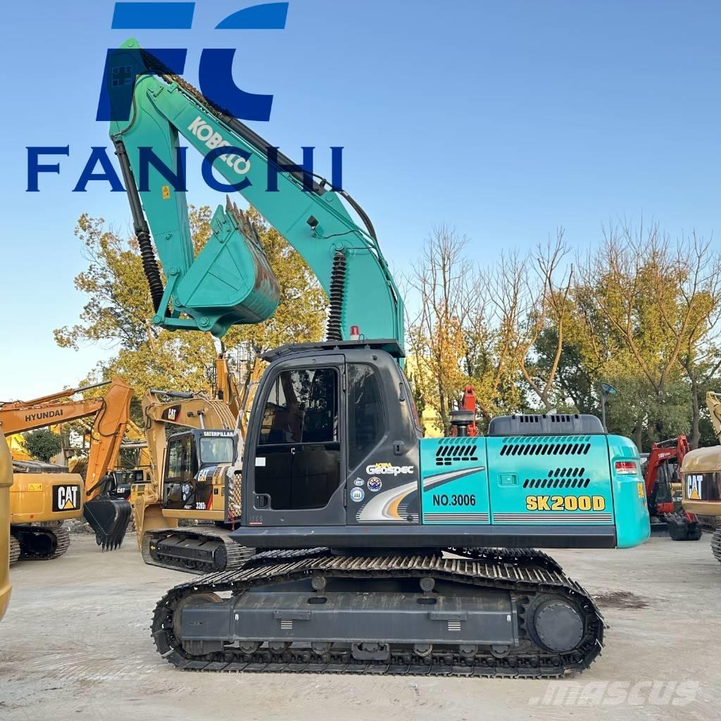 Kobelco sk200D Βιομηχανικά μηχανήματα διαχείρισης αποβλήτων