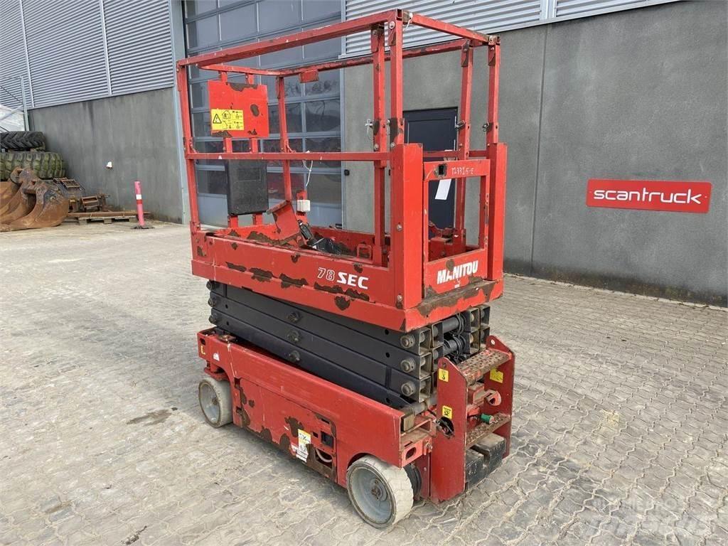 Manitou 78SEC Ανυψωτήρες ψαλιδωτής άρθρωσης