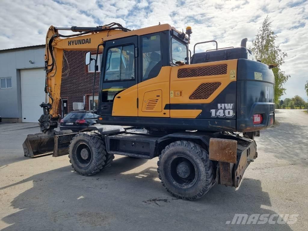Hyundai HW 140 Εκσκαφείς με τροχούς - λάστιχα