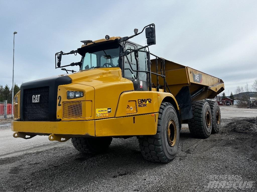CAT 745 Σπαστό Dump Truck ADT