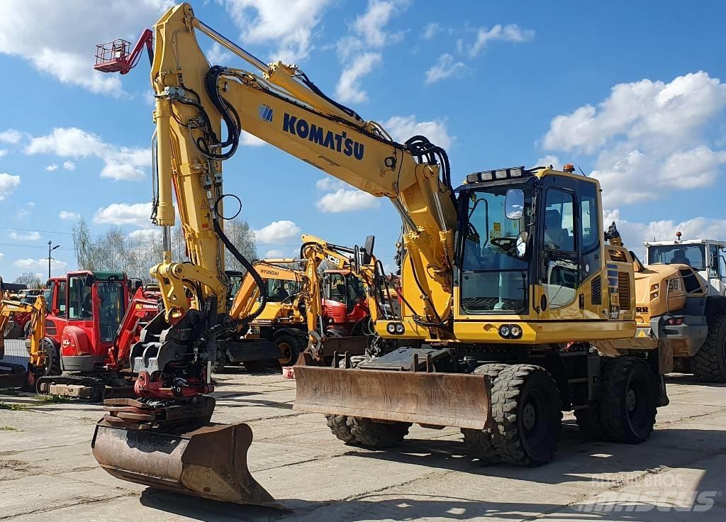 Komatsu PW148-10 Εκσκαφείς με τροχούς - λάστιχα