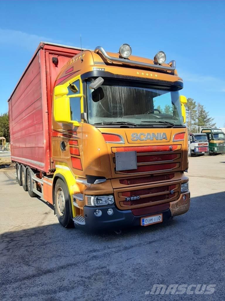 Scania R 520 Φορτηγά Καρότσα - Κουρτίνα