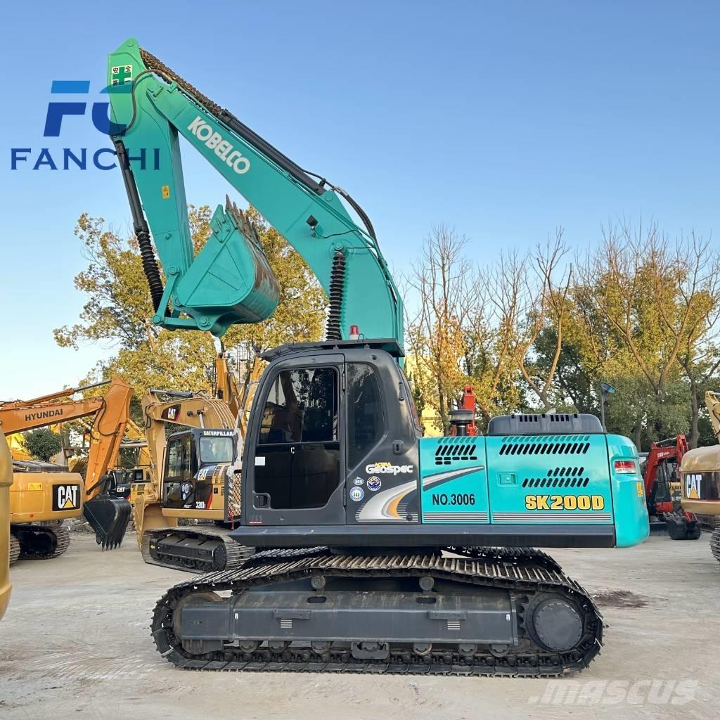 Kobelco SK 200D Εκσκαφείς με ερπύστριες