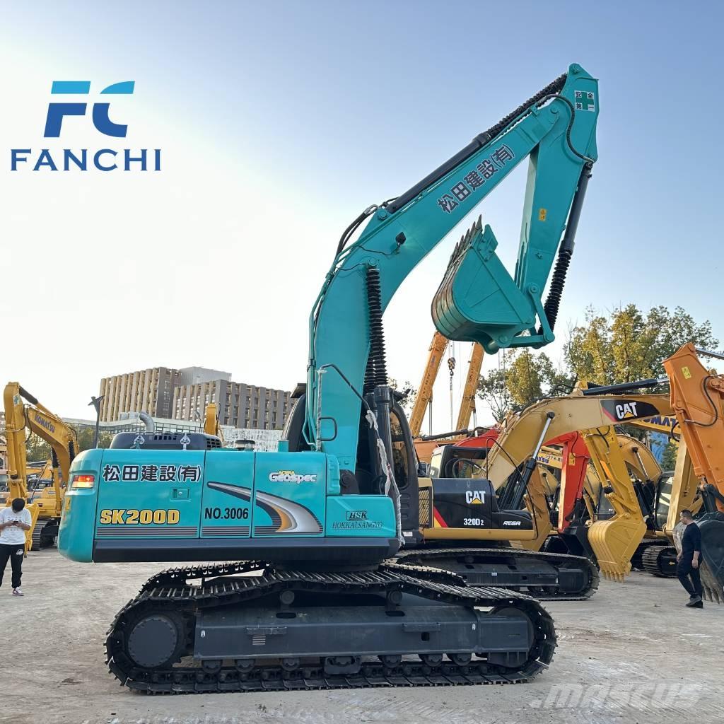 Kobelco SK 200D Εκσκαφείς με ερπύστριες