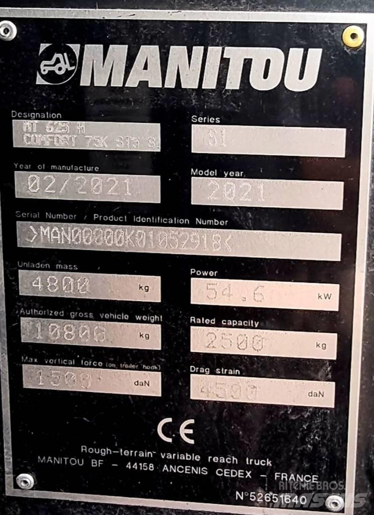 Manitou MT 625 H      (09) Τηλεσκοπικοί ανυψωτές