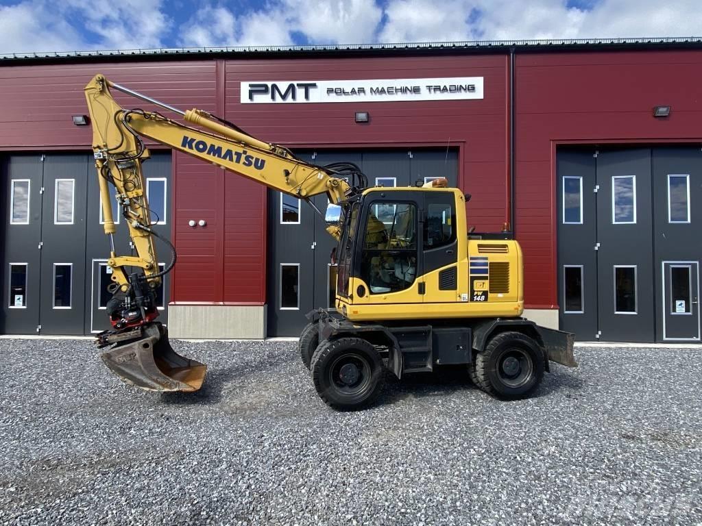 Komatsu PW 148-10 Εκσκαφείς με τροχούς - λάστιχα