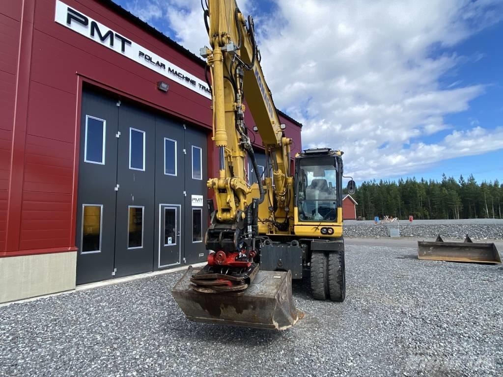 Komatsu PW 148-10 Εκσκαφείς με τροχούς - λάστιχα