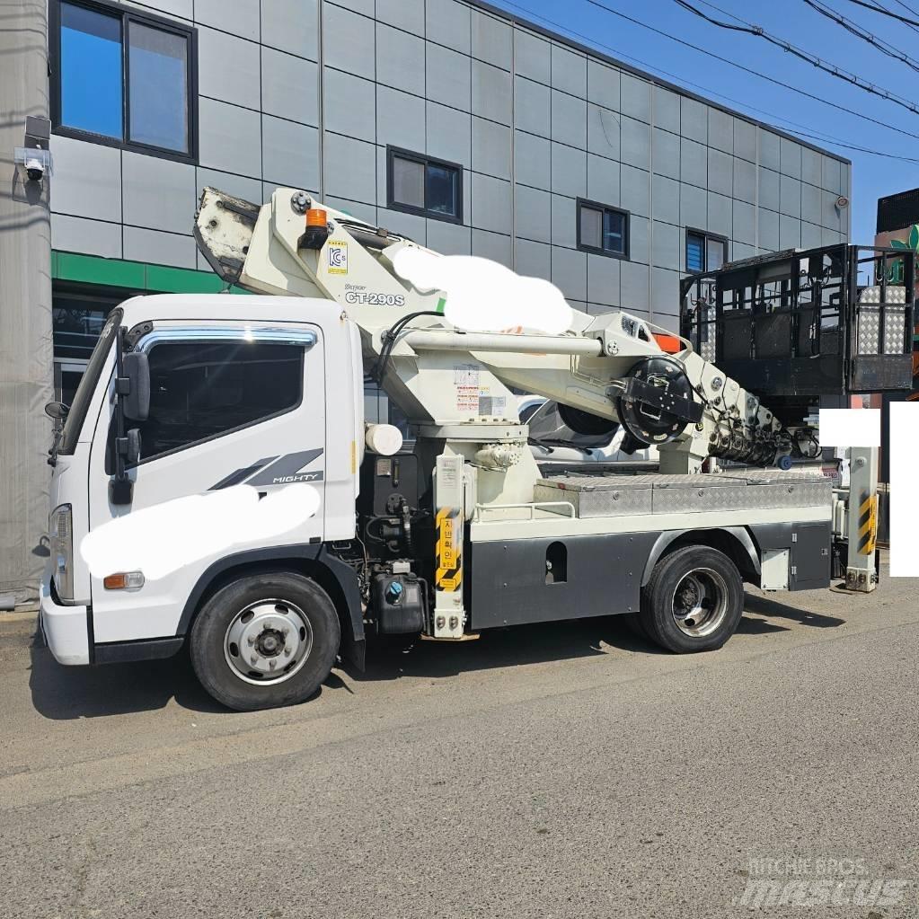  Dasan CT290S Εναέριες πλατφόρμες τοποθετημένες σε φορτηγό