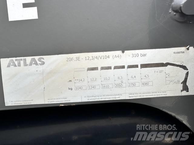 Atlas 206.3E Γερανοί φορτωτές