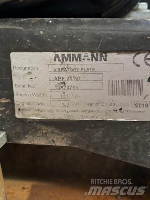 Ammann APF 20/50 Επίπεδοι κόπανοι
